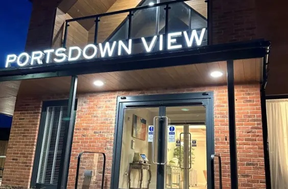 Portsdown View - outside view of care home